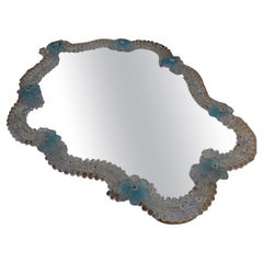 Large Venetian Murano Mirror