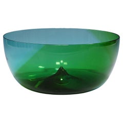 Vintage Large Venini Bowl 'Coreano', Designed by Tapio Wirkkala in 1966