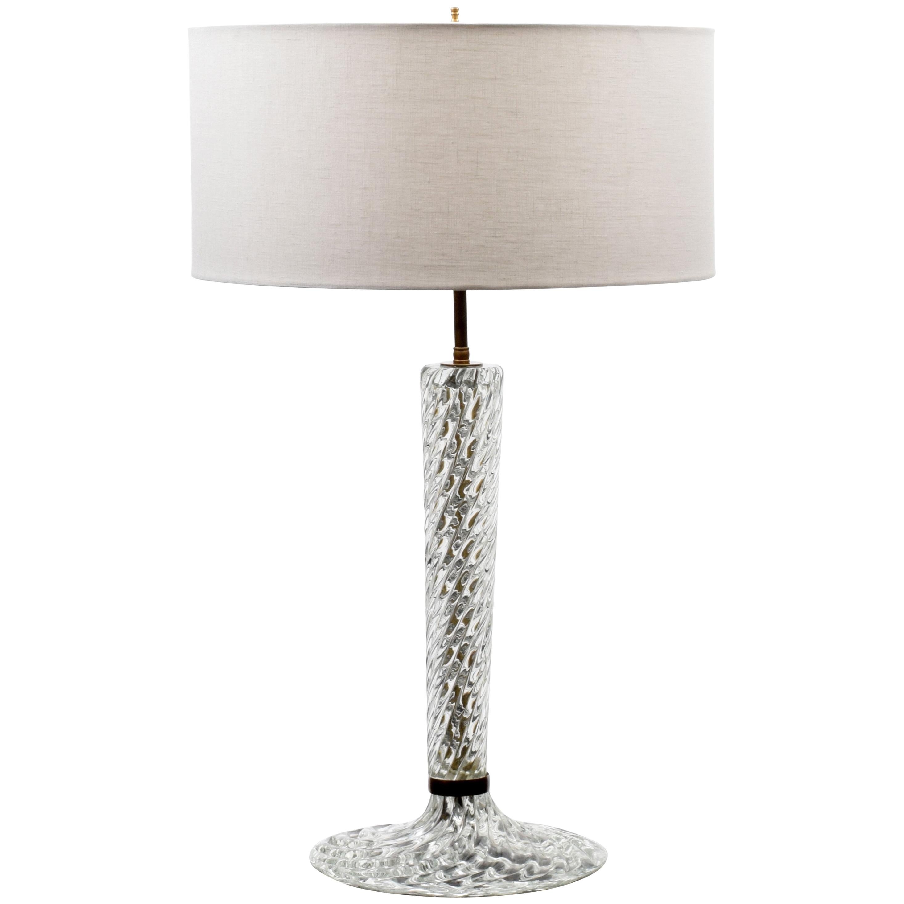 Large Venini Lamp For Sale