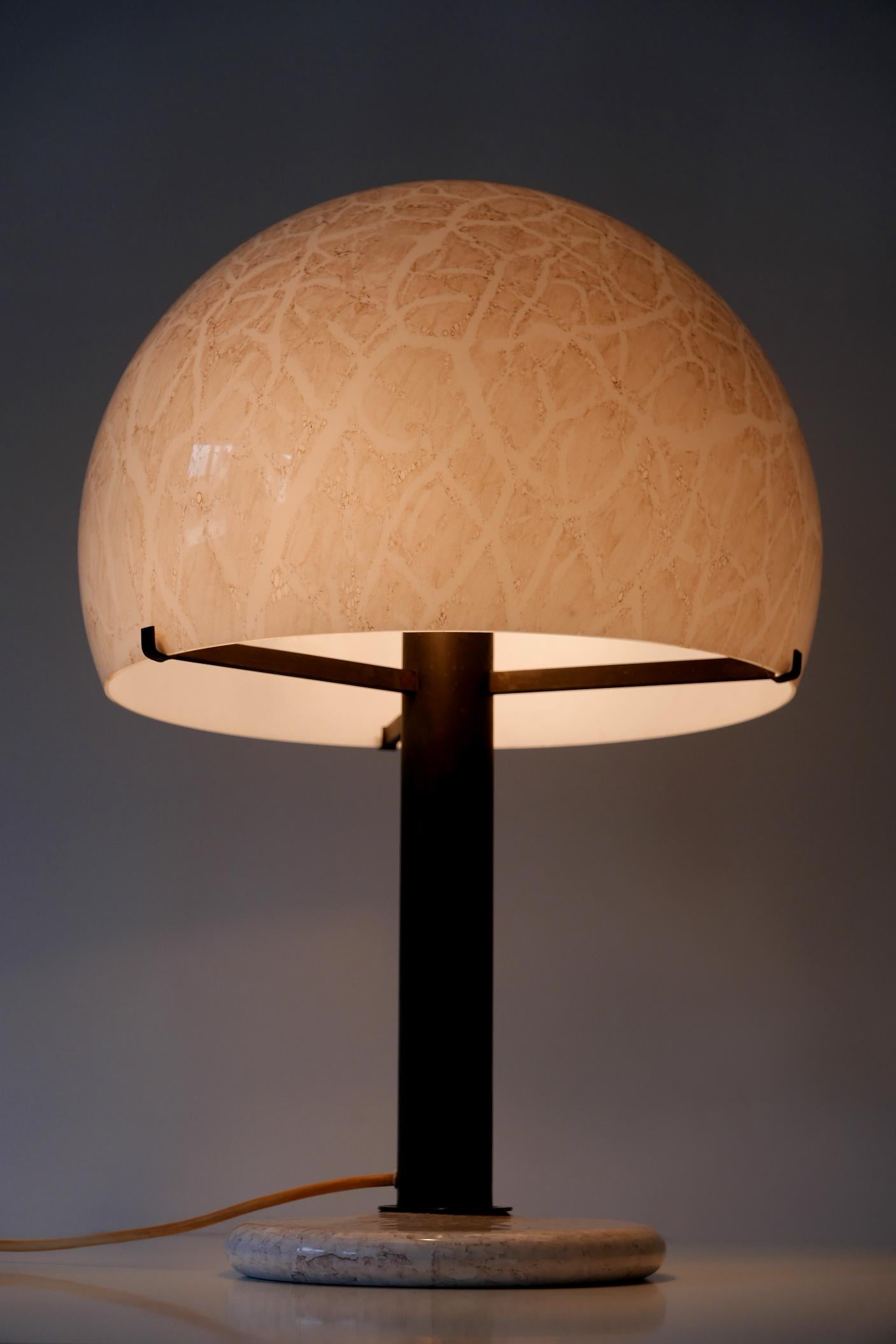 Grande lampe de table Venini 'Model 832' par Ludovico Diaz de Santillana:: années 1960:: Italie en vente 5