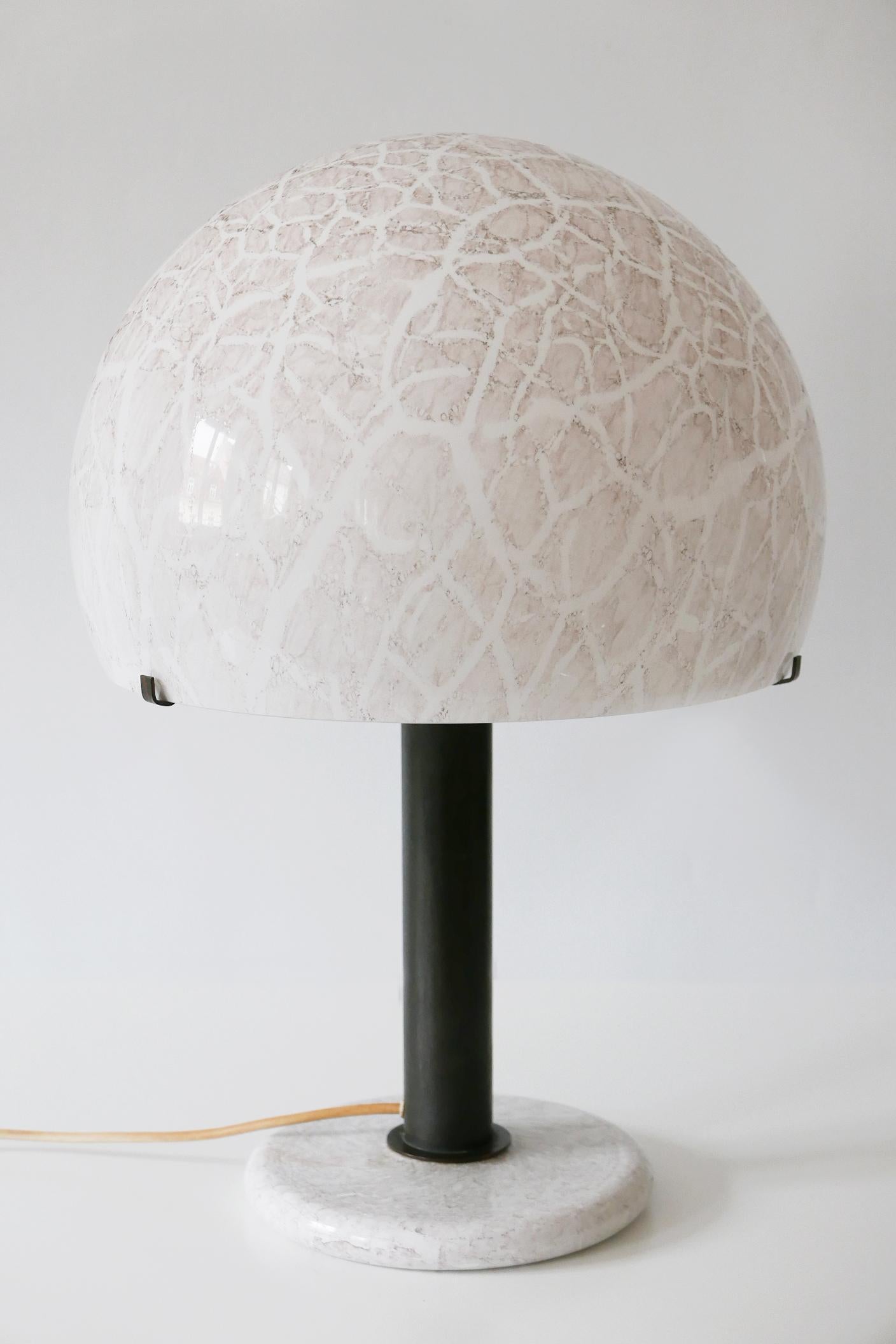 Grande lampe de table Venini 'Model 832' par Ludovico Diaz de Santillana:: années 1960:: Italie en vente 7