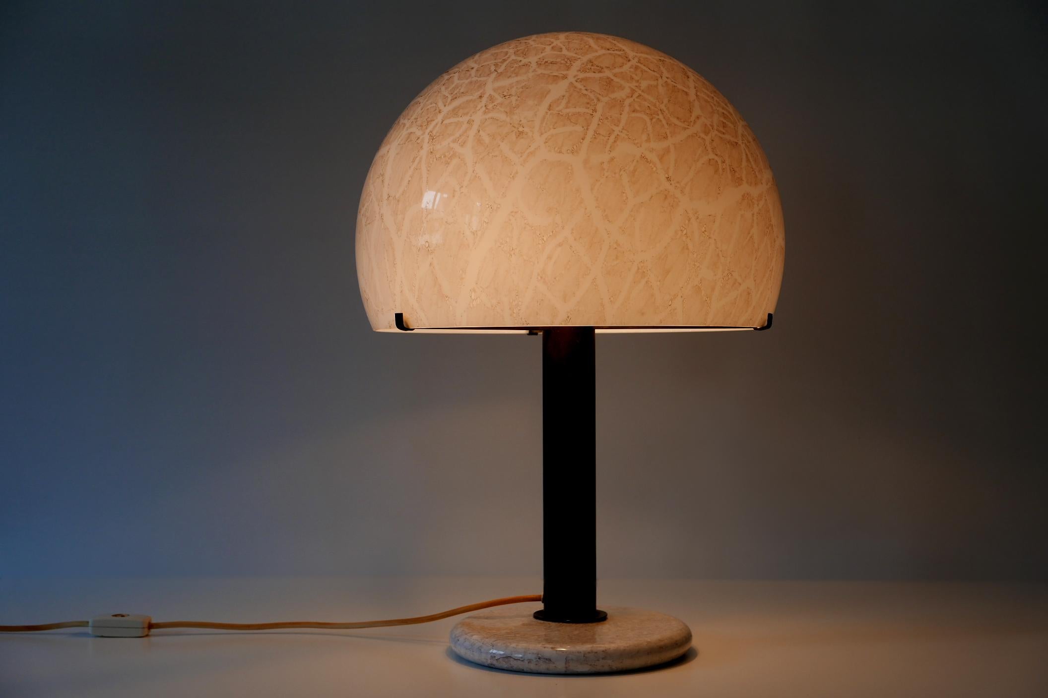 Italian Large Venini Table Lamp 'Model 832' by Ludovico Diaz de Santillana, 1960s, Italy For Sale