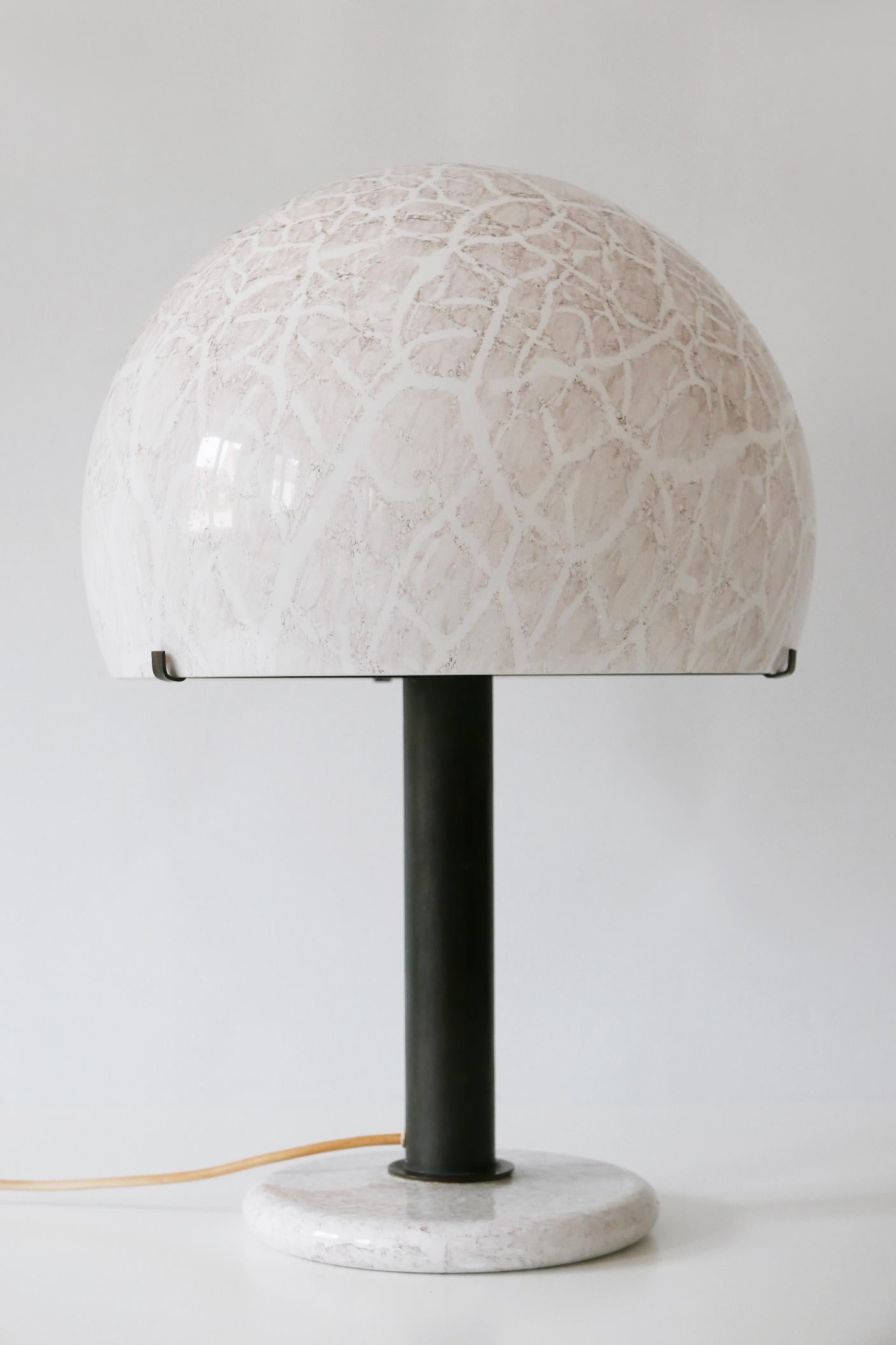 Grande lampe de table Venini 'Model 832' par Ludovico Diaz de Santillana:: années 1960:: Italie Bon état - En vente à Munich, DE