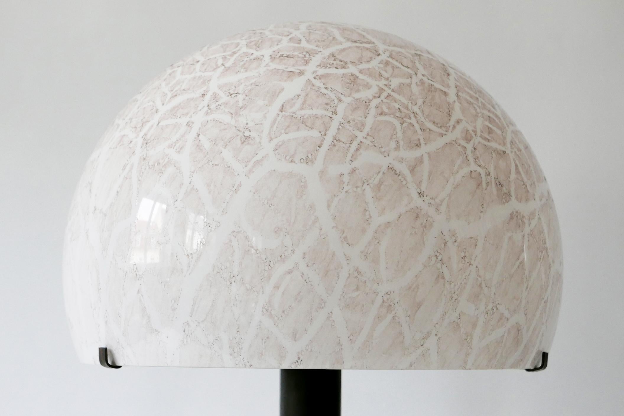 Verre de Murano Grande lampe de table Venini 'Model 832' par Ludovico Diaz de Santillana:: années 1960:: Italie en vente