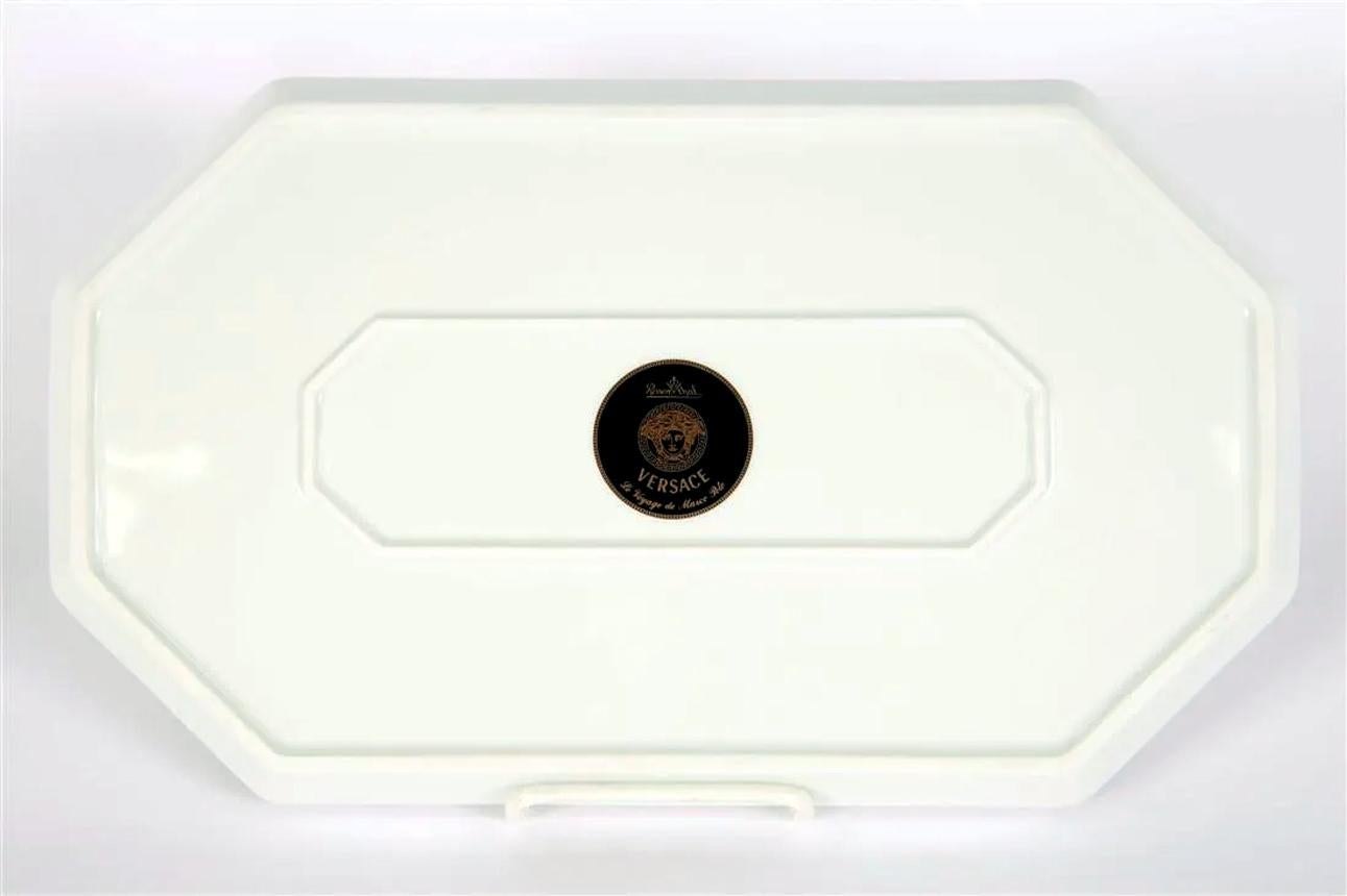 Large Versace for Rosenthal MarCo Polo Ceramic Platter 1