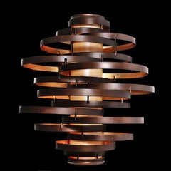 Large Vertigo Chandelier by Corbett