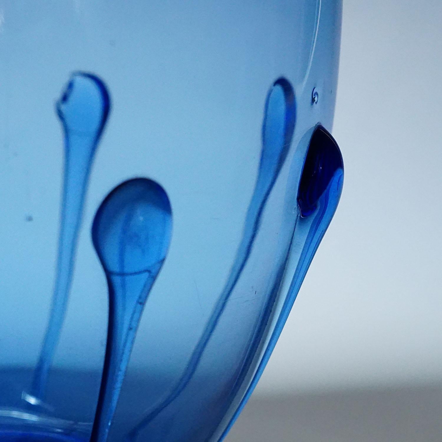 Grande vaso in vetro Soffiato di Vittorio Zecchin attr. Murano 1924 in vendita 4