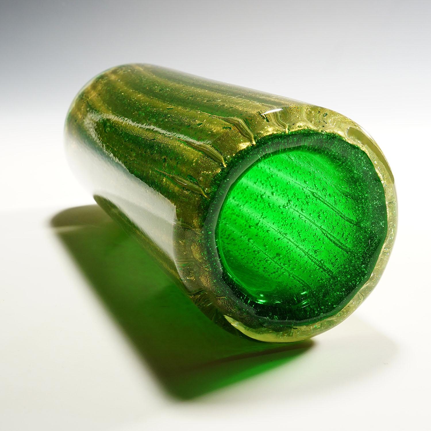 Vaso grande in Vetro Sommerso di Carlo Scarpa per Venini Murano, circa 1930 In condizioni buone in vendita a Berghuelen, DE