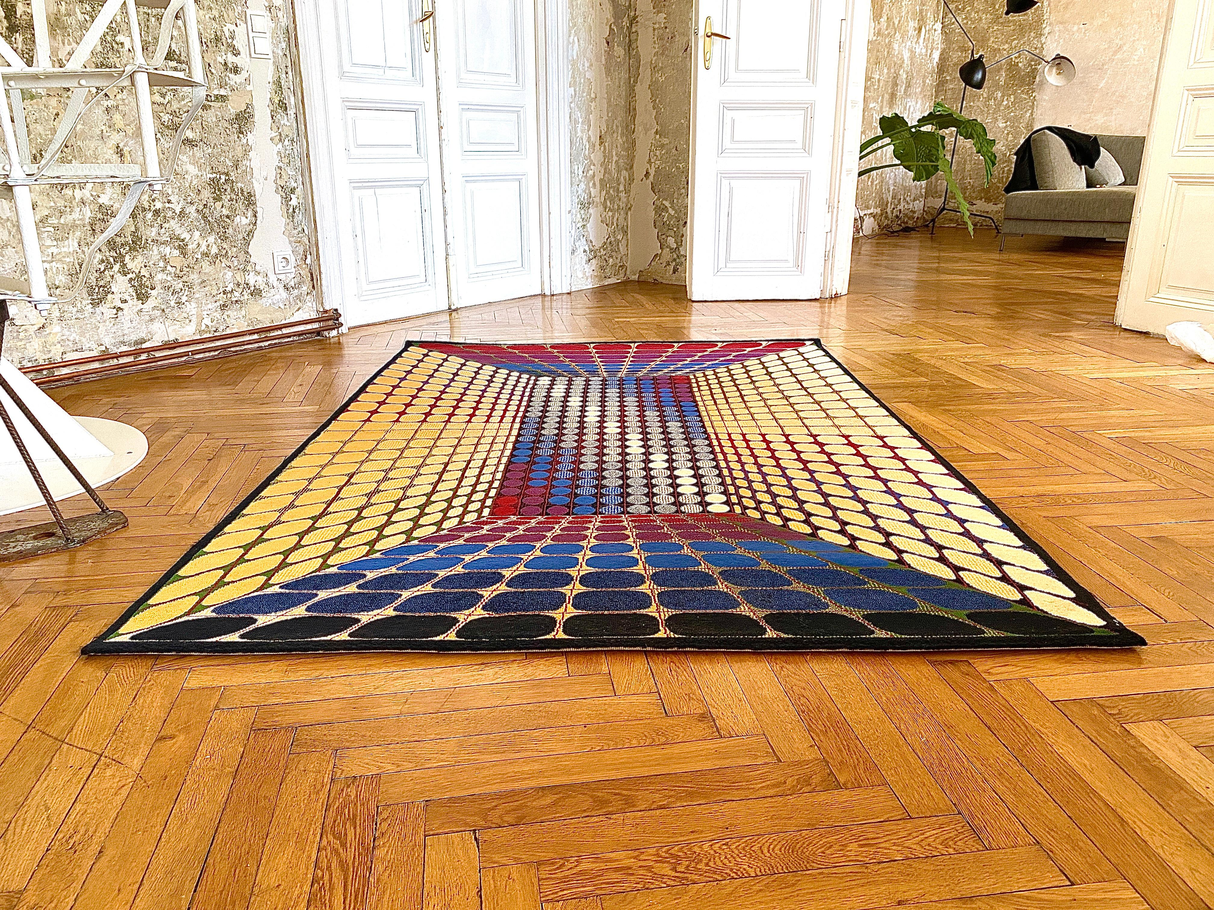 space age rug