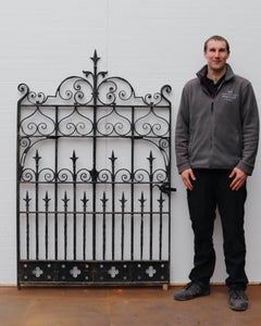 Large Victoran Wrought Iron Pedestrian Gate