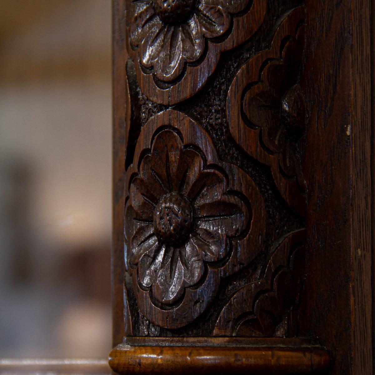 Large Victorian Bookcase, circa 1870 2