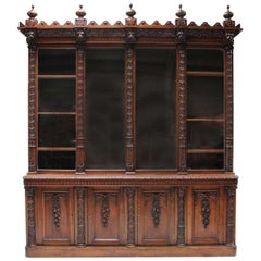 Large Victorian Bookcase, circa 1870