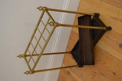 Large Victorian Brass Umbrella Stand Stick Stand