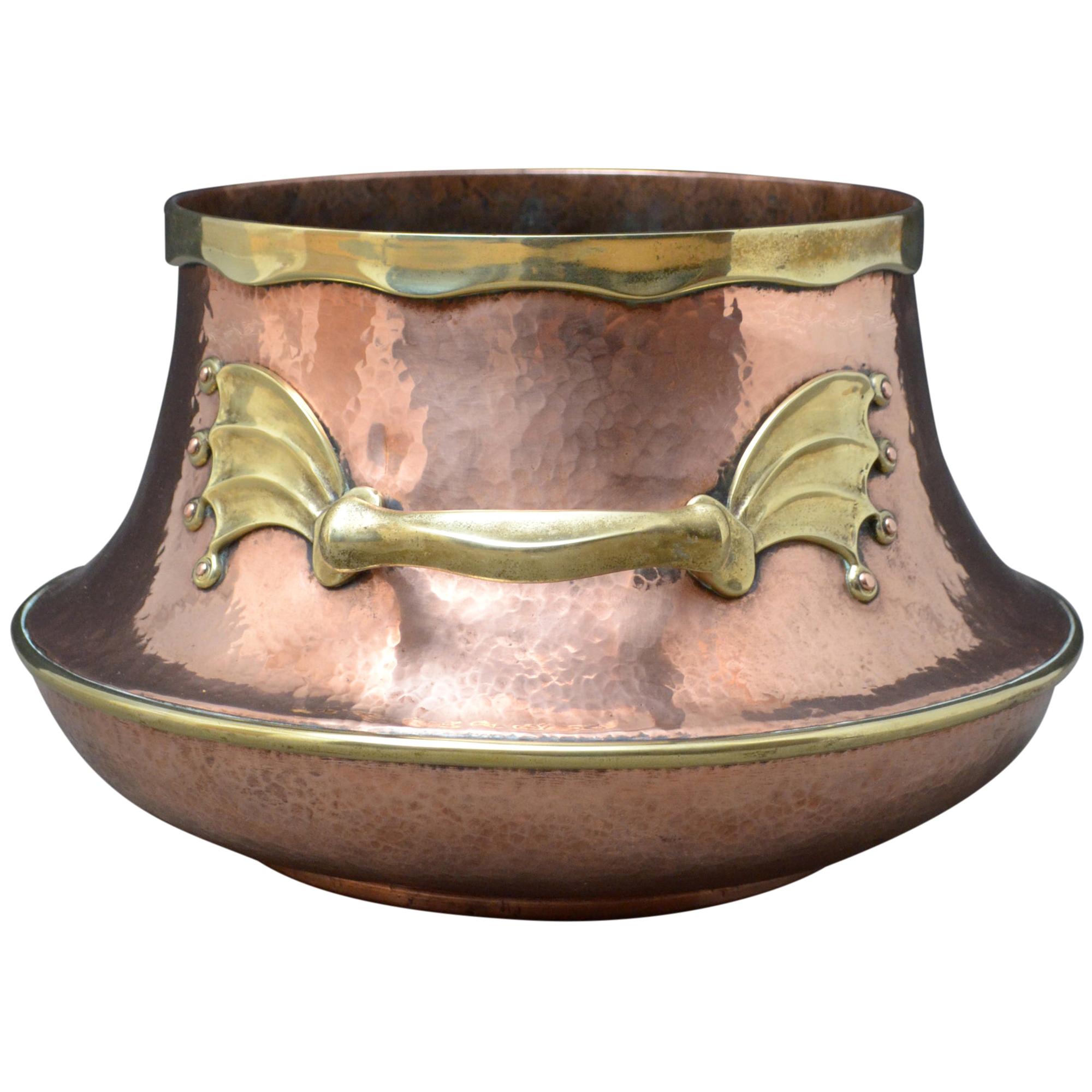 Monumental Copper Vessel For Sale at 1stDibs