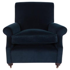 Used Large Victorian Deep Seated Armchair