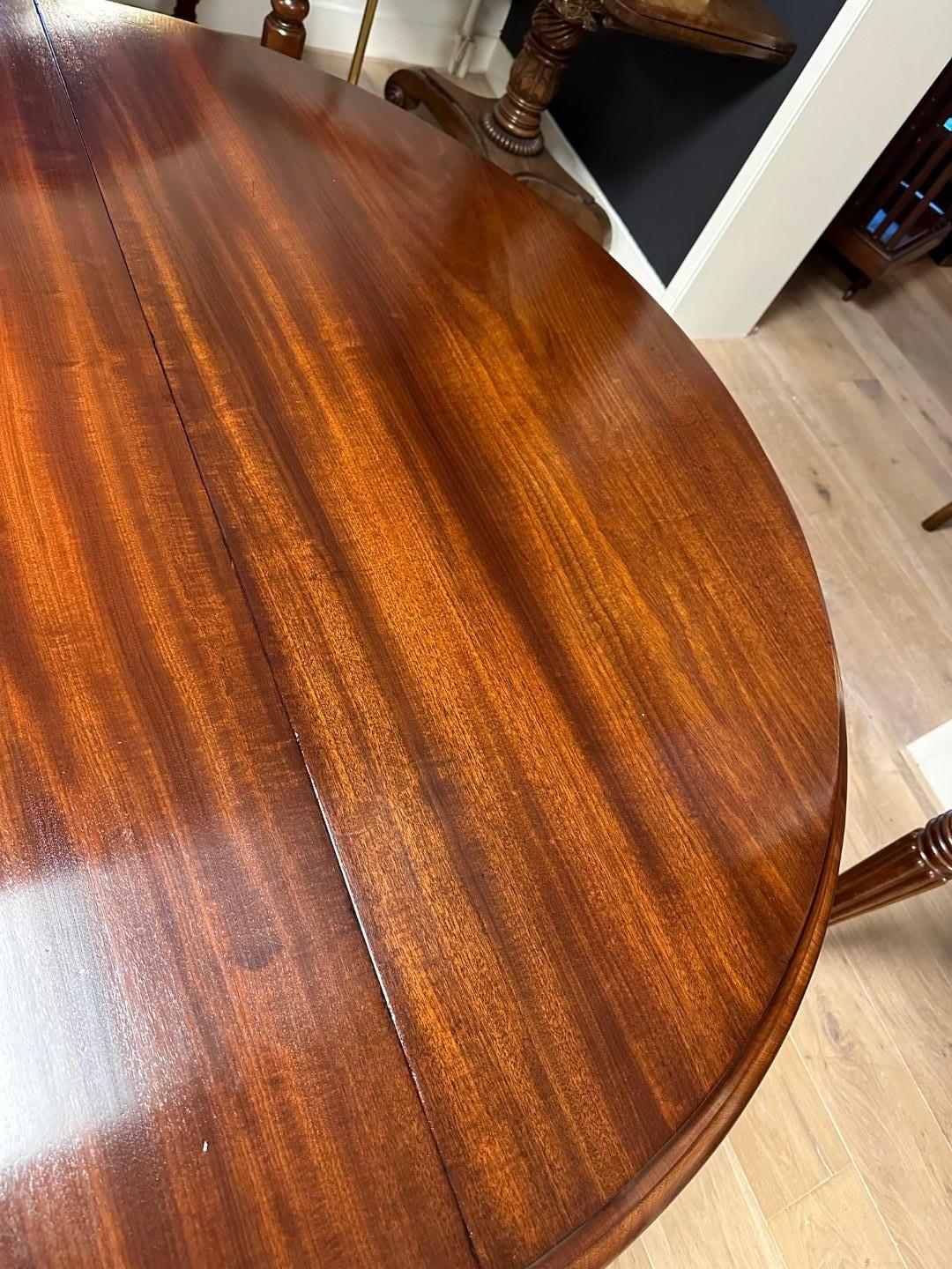 Large Victorian dining table 10