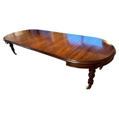 Large Victorian dining table