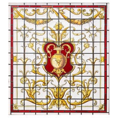 Gran vidriera inglesa victoriana