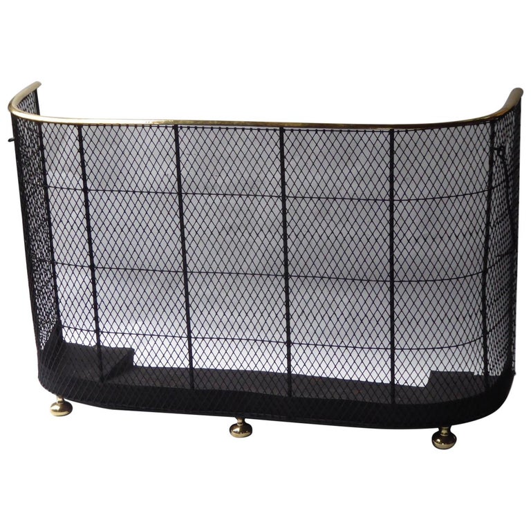 Large Victorian Fireplace Guard, 19th Century For Sale at 1stdibs