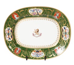 Large Victorian G.L. Ashworth Stone Ware Dinner Service
