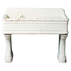 Large Victorian Glazed Stoneware Utility Basin