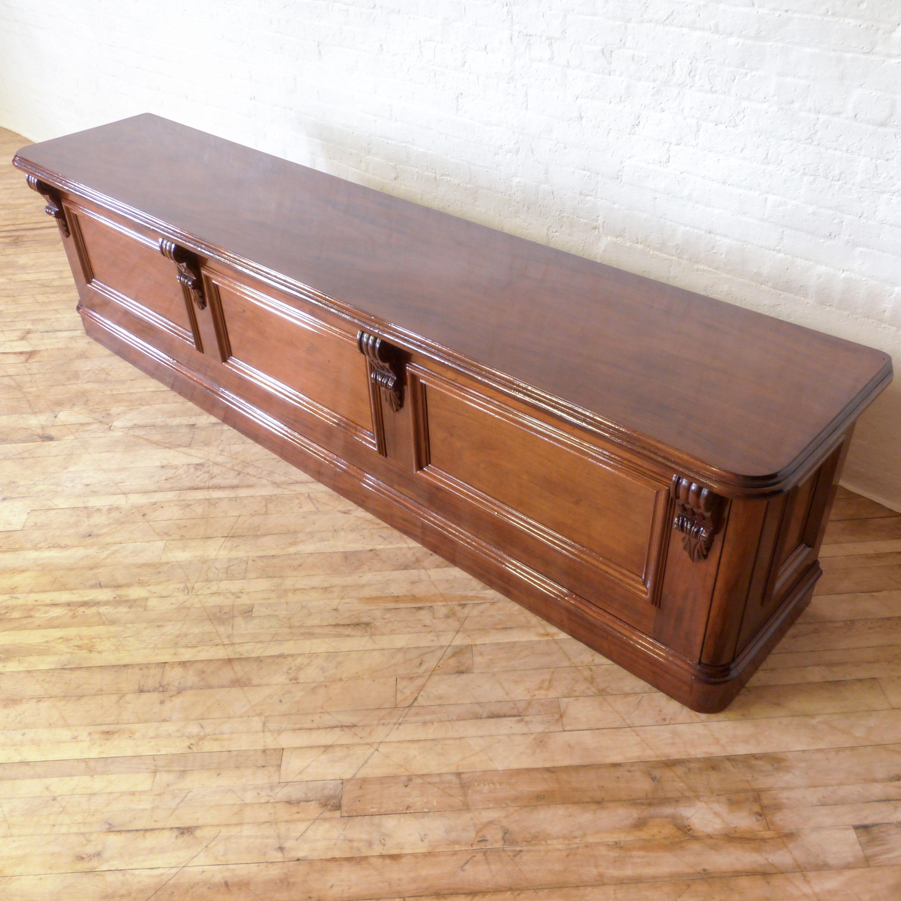 Large Victorian Mahogany Bar/Counter at 1stDibs bar counter for sale