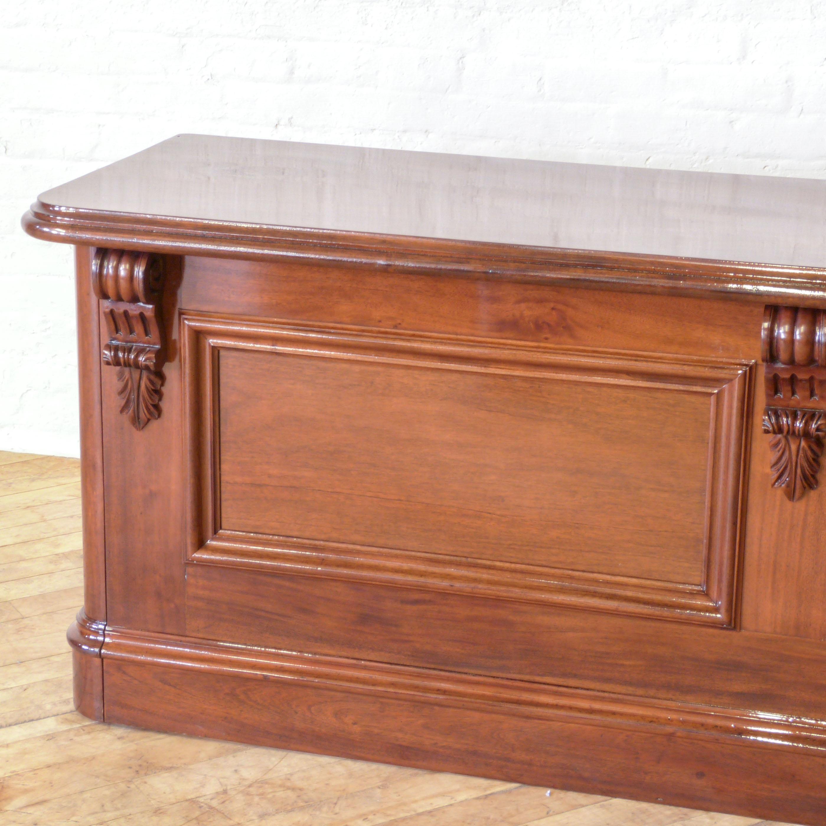 Large Victorian Mahogany Bar/Counter at 1stDibs bar counter for sale