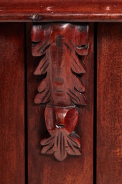 Large Victorian Mahogany Bookcase