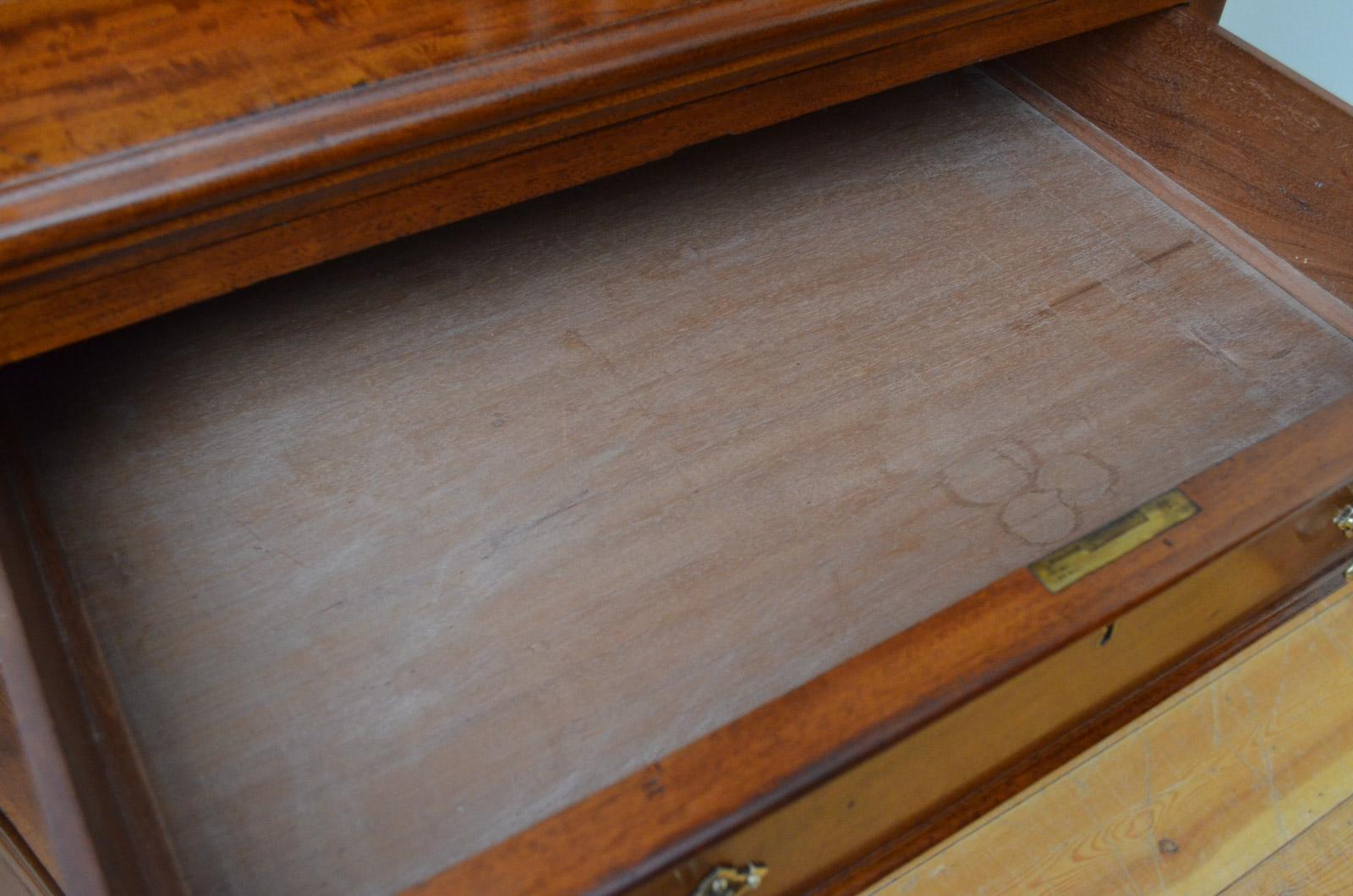 Late 19th Century Large Victorian Mahogany Bookcase