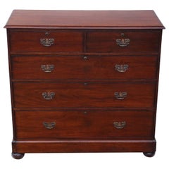 Large Victorian Mahogany Chest of Drawers