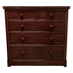 Large Victorian Mahogany Chest of Drawers