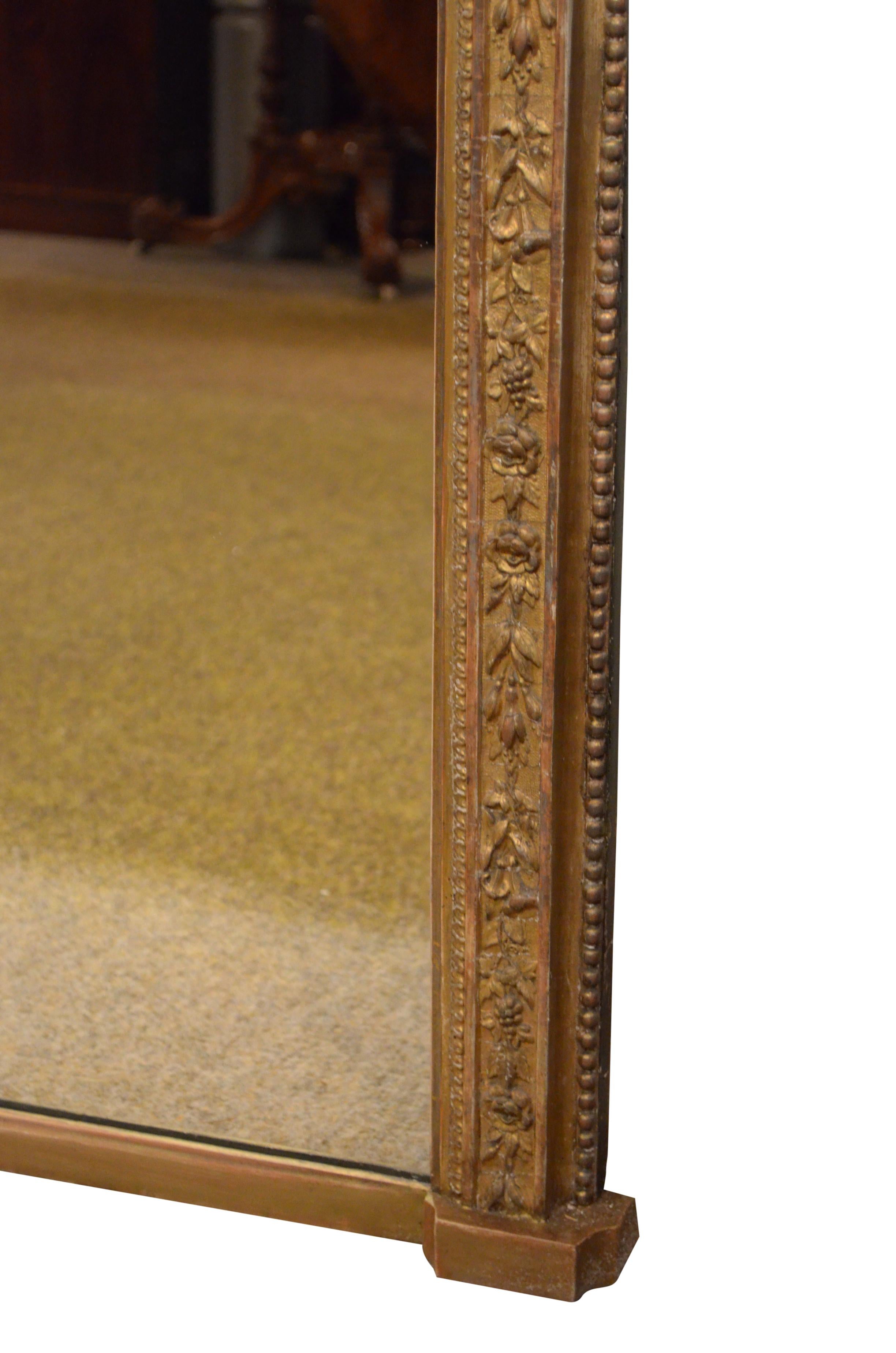 Large Victorian Mirror 6