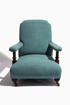 Grand fauteuil victorien par Maple & co.
