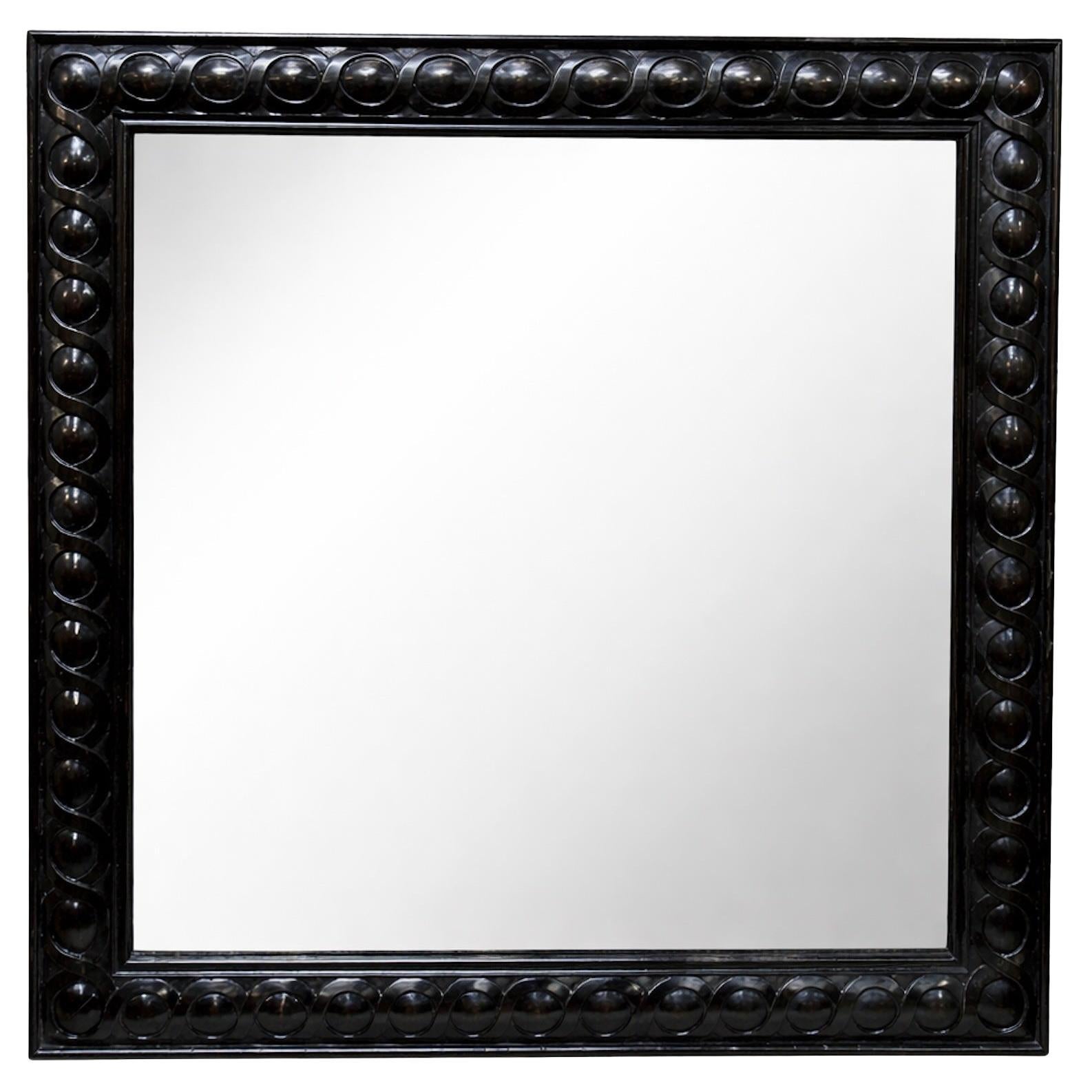 Large Victorian Square Mirror im Angebot