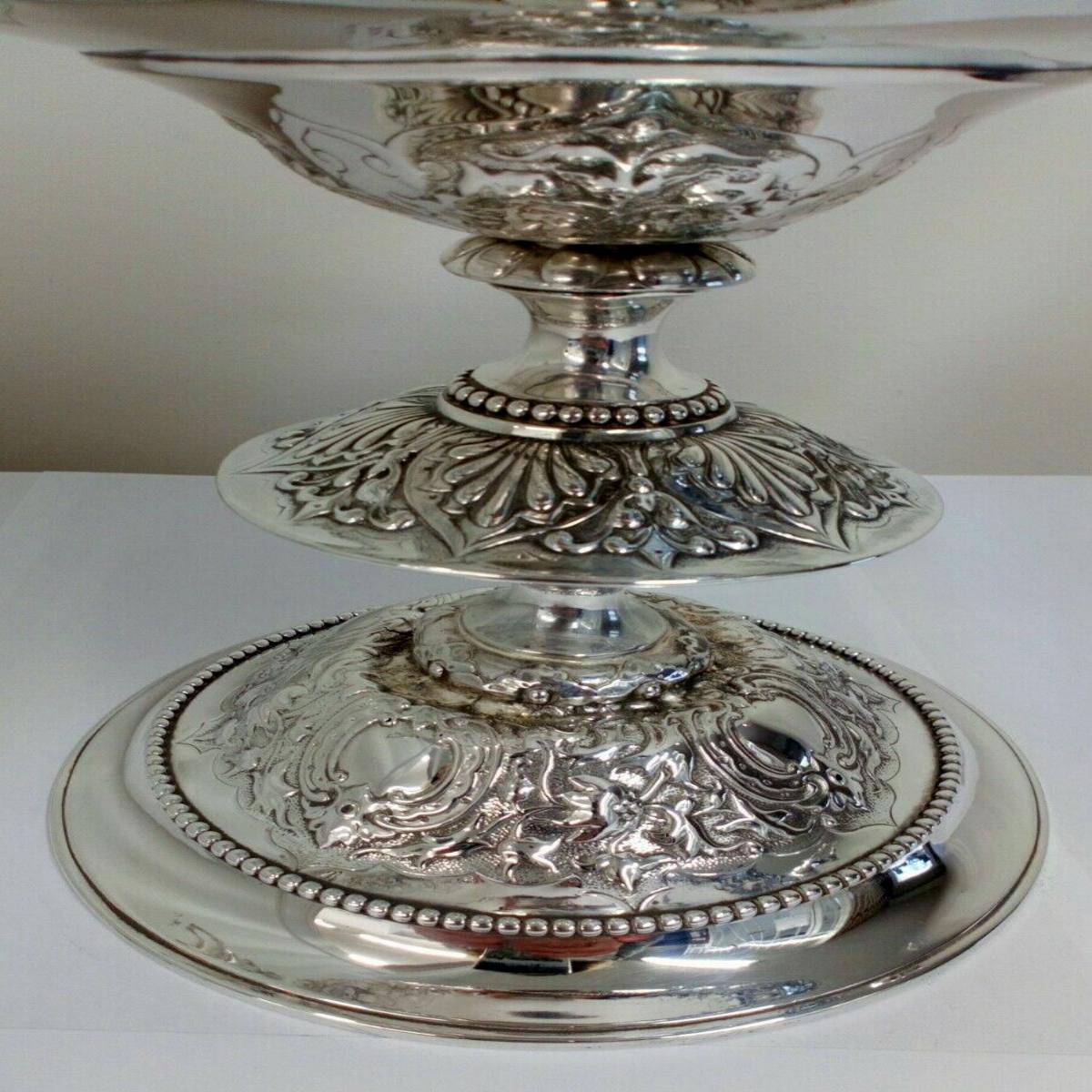 da uomo o donna Grande trofeo da equitazione vittoriano in argento sterling di Robert Hennell III, 1867 in vendita