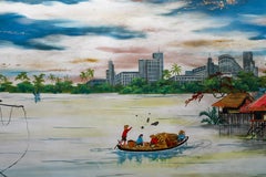 Large Vietnamese Lacquer