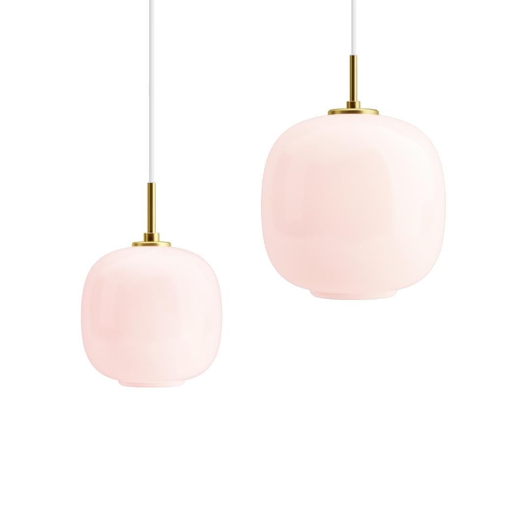 Ciondolo grande Vilhelm Lauritzen VL45 'Radiohus' in rosa pallido per Louis Poulsen in vendita 2