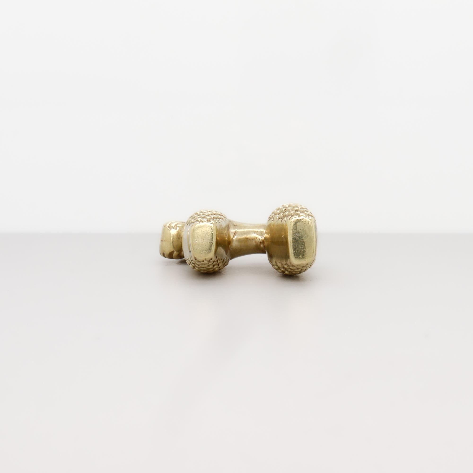 Große Vintage 14K Gelbgold Figural Pudel Hund Charme für ein Armband im Angebot 5