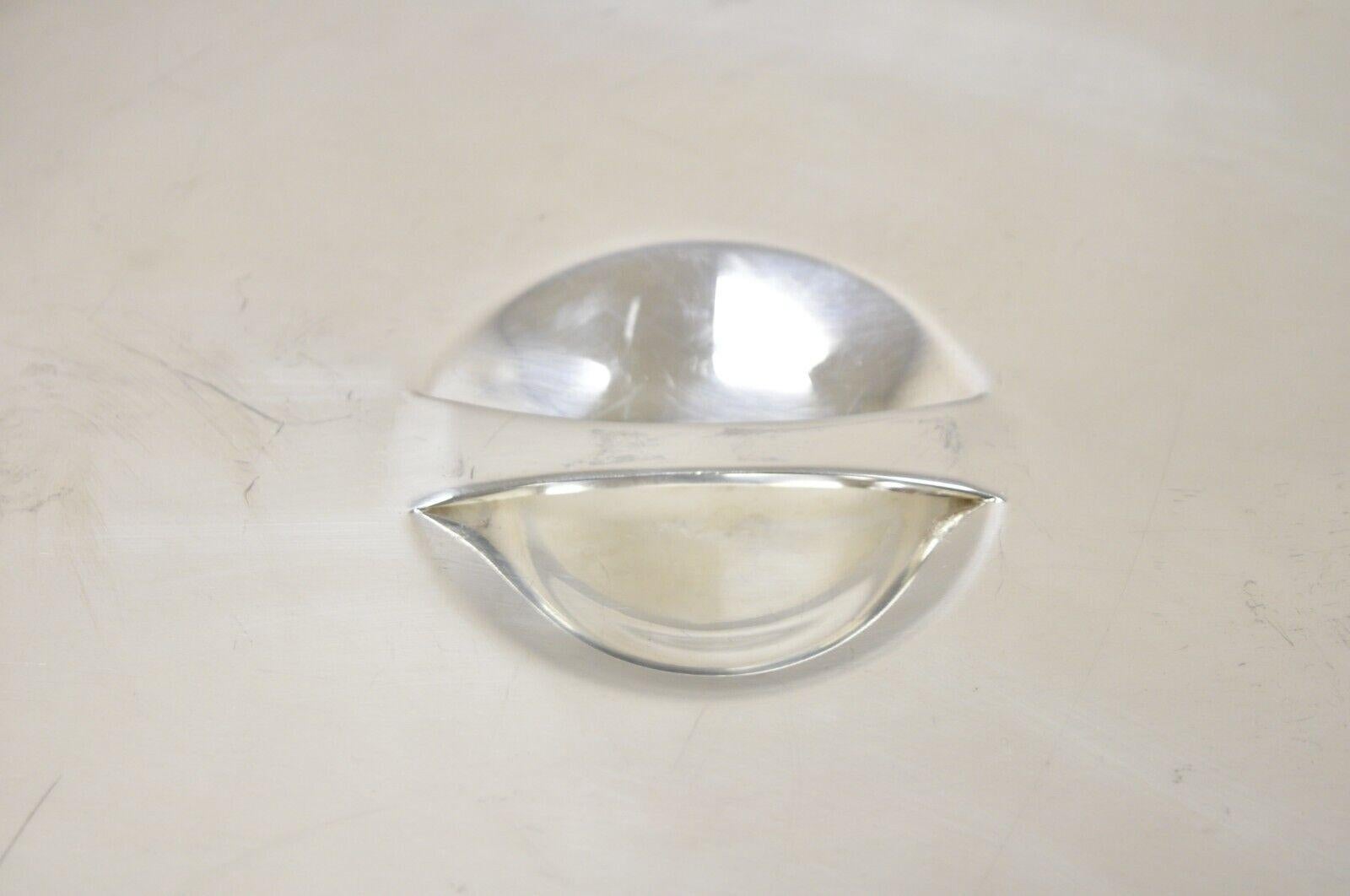 20th Century Large Vintage Modern Stainless Steel Food Dish Serving Dome Cover For Sale