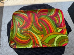 Large Vintage 1960s Serving Tray