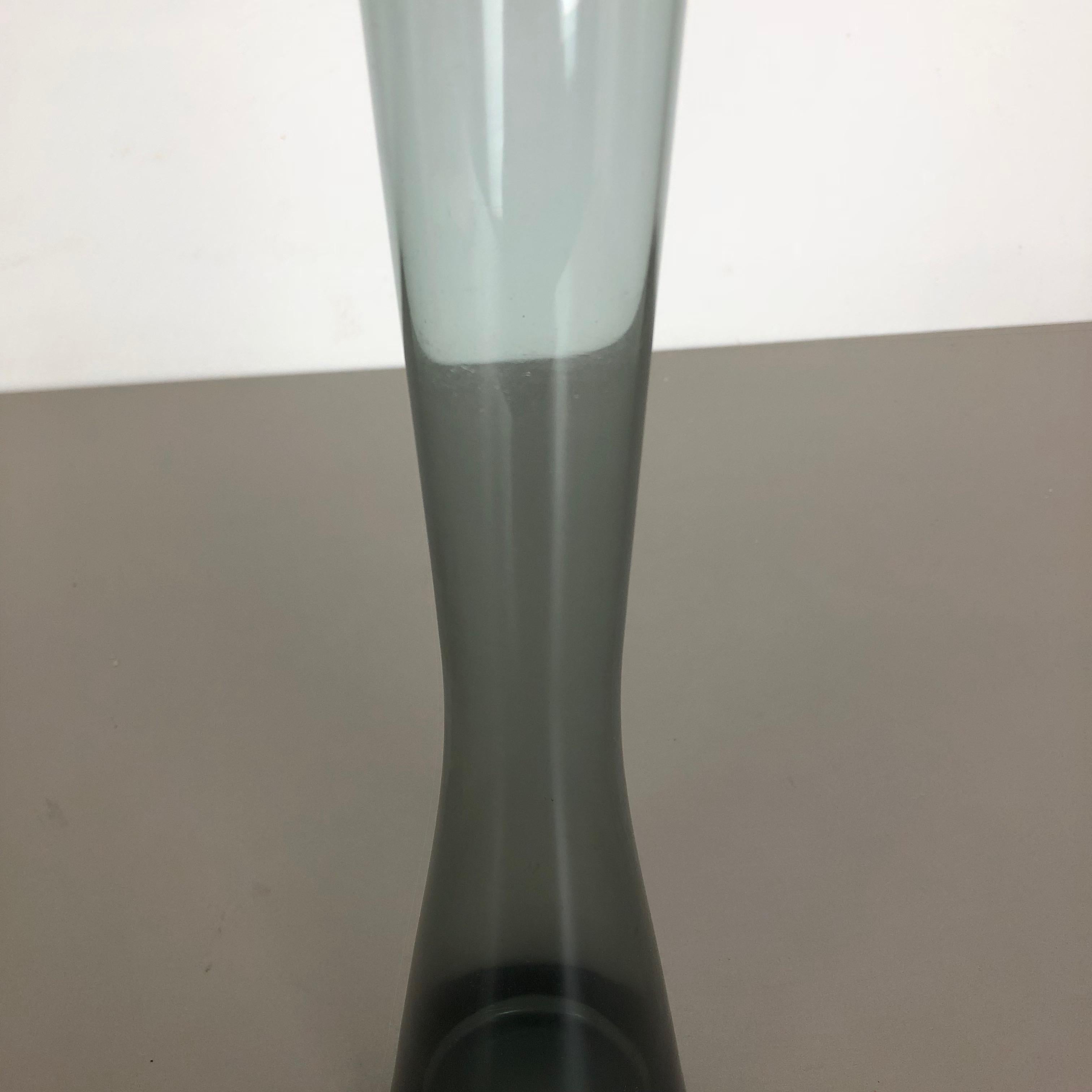 20th Century Large Vintage 1960s Turmalin Vase by Wilhelm Wagenfeld for WMF, Germany Bauhaus For Sale