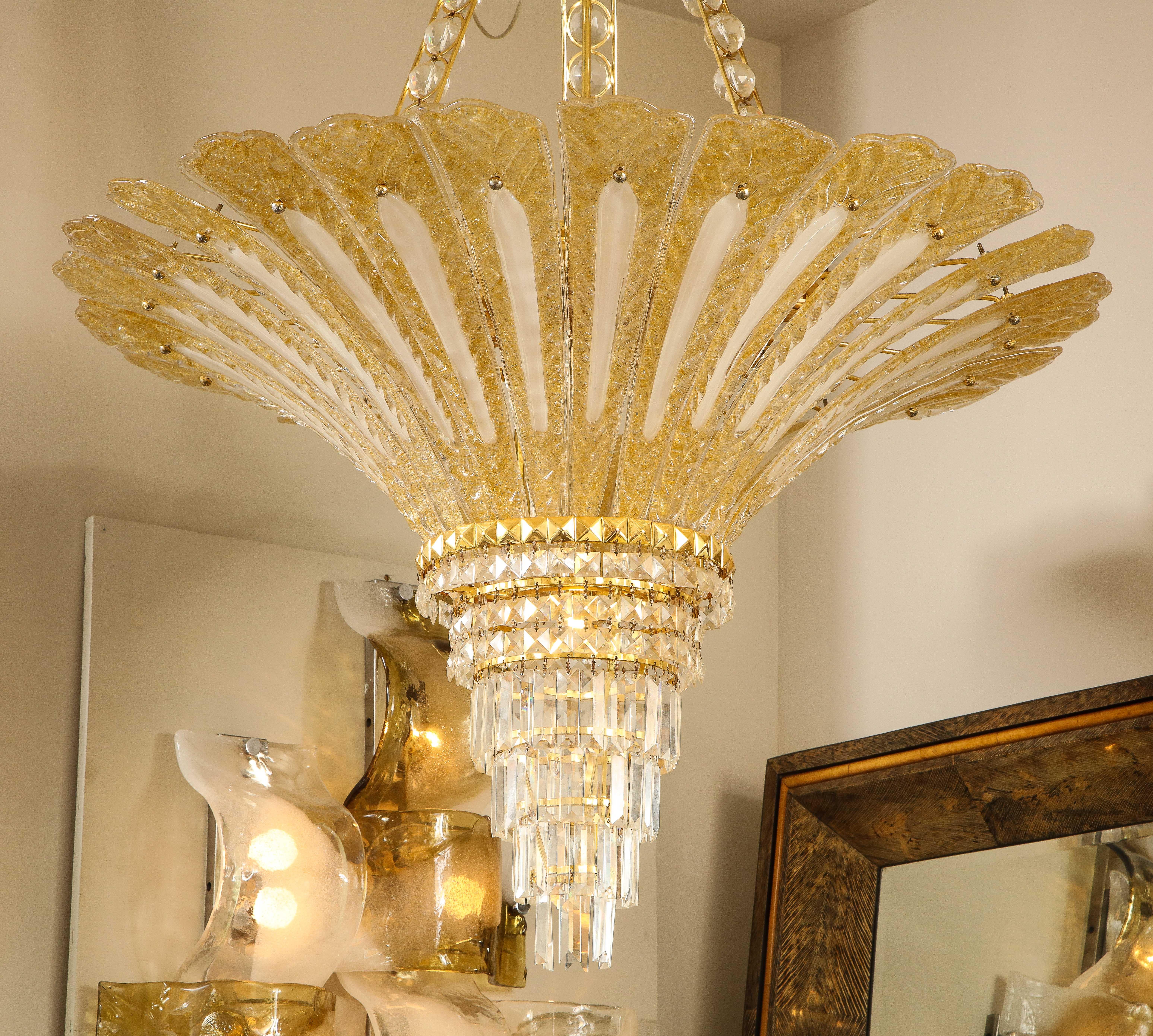 murano chandelier vintage