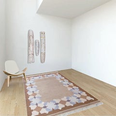 Grandi maschere da parete africane in legno intagliato a mano alte 3,3 piedi, set di tre