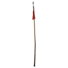 Large Vintage 6 Ft Long Wooden 440 Stainless Spear Dagger Medieval Weapon