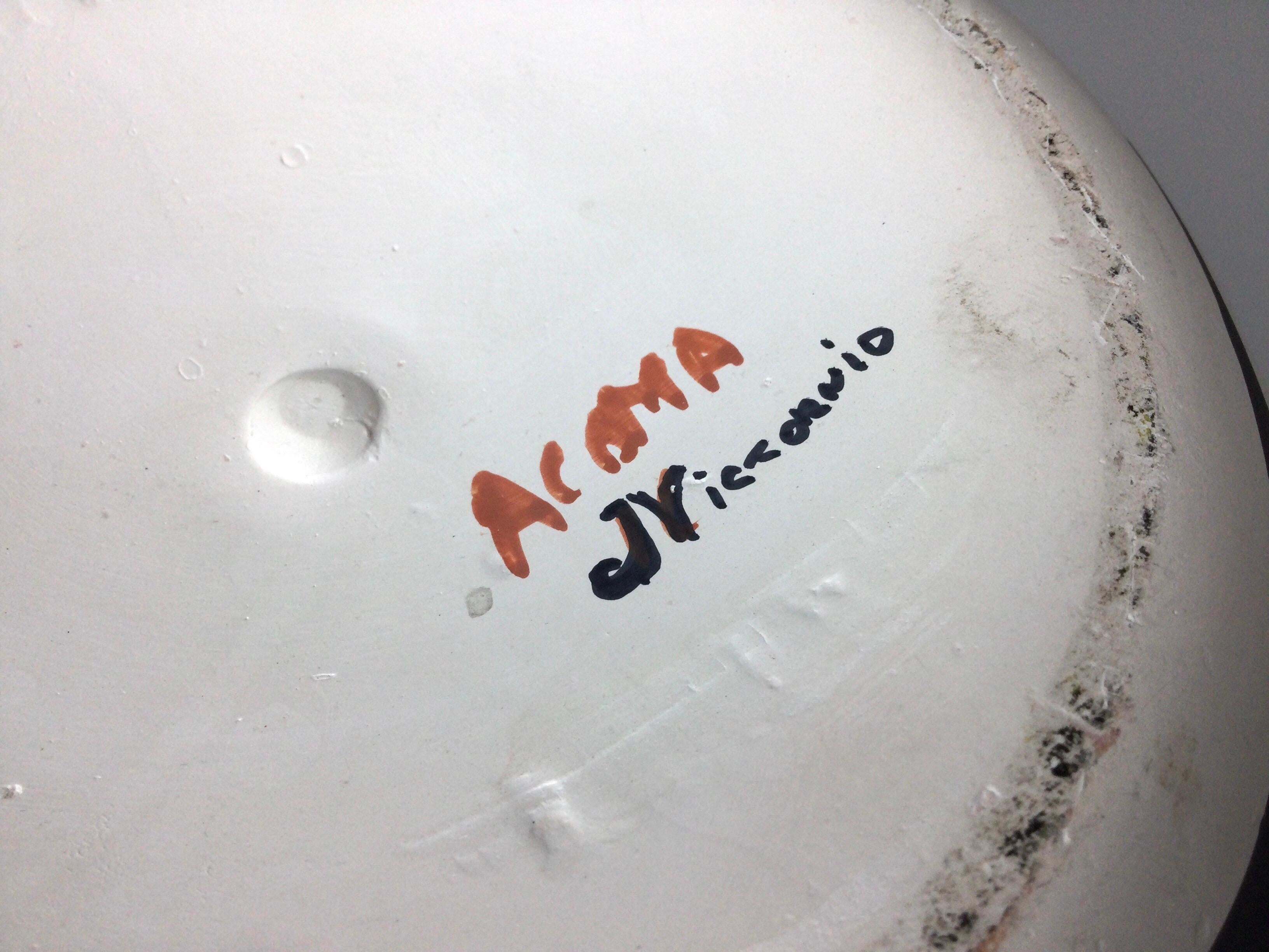 Large Vintage Acoma Signed Pottery Pot Vase 5