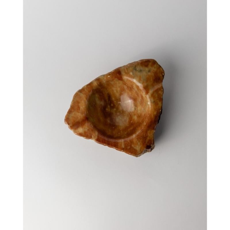 Grand cendrier vintage en albâtre - fait à la main en pierre, Italie, années 1960 en vente 2