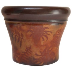 Large Vintage Architectural Studio Pottery Botanical Planter by Deanna Nichols