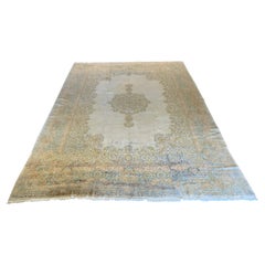 Large Vintage Authentic Persian Kerman 'Kirman' Rug, circa 1940s