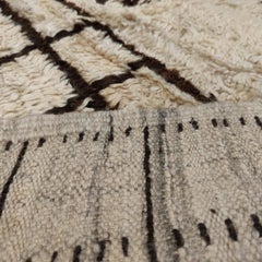 Large Vintage Azilal Moroccan Berber Rug with Abstract Pattern