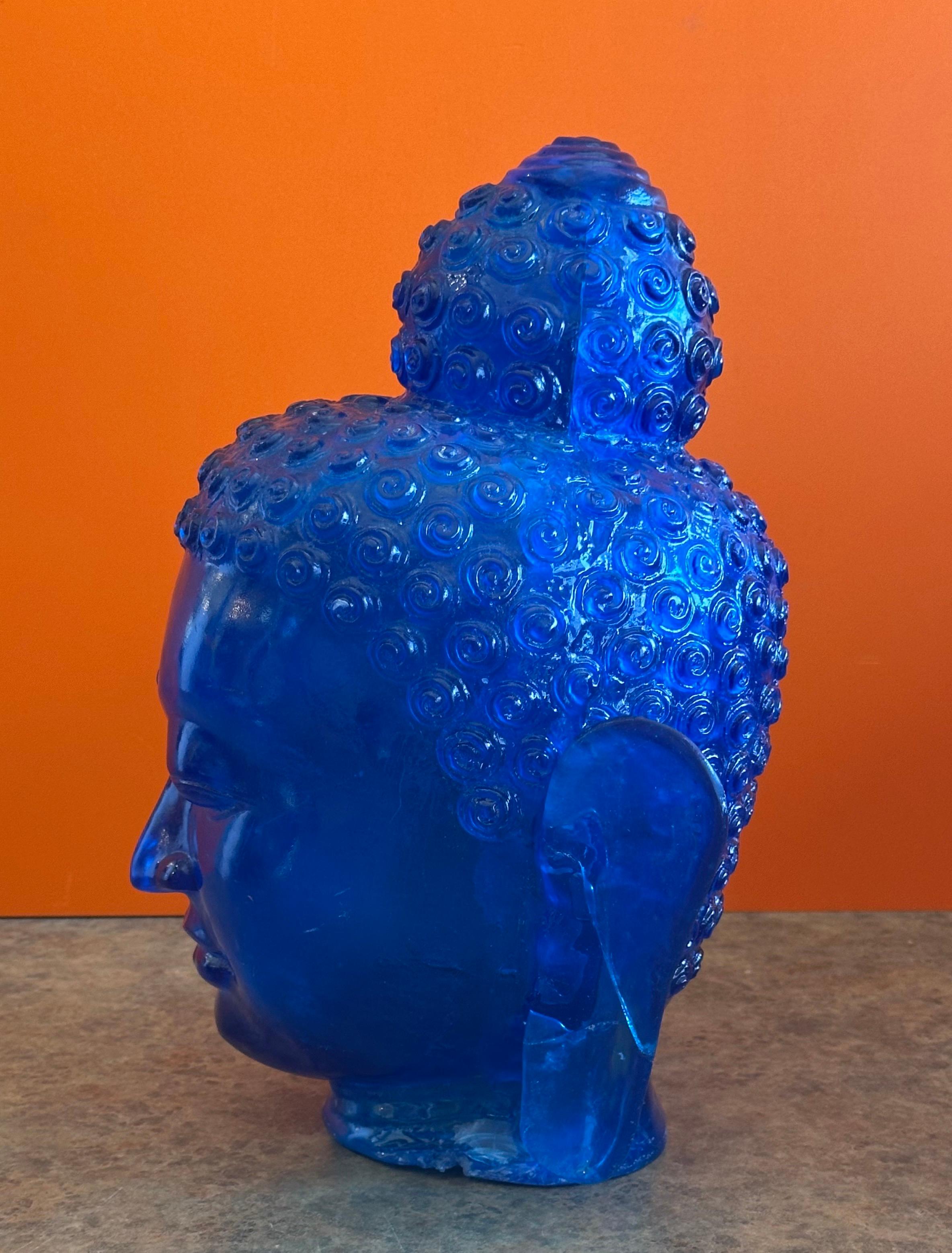 Grande testa di Buddha in bachelite vintage in vendita 2
